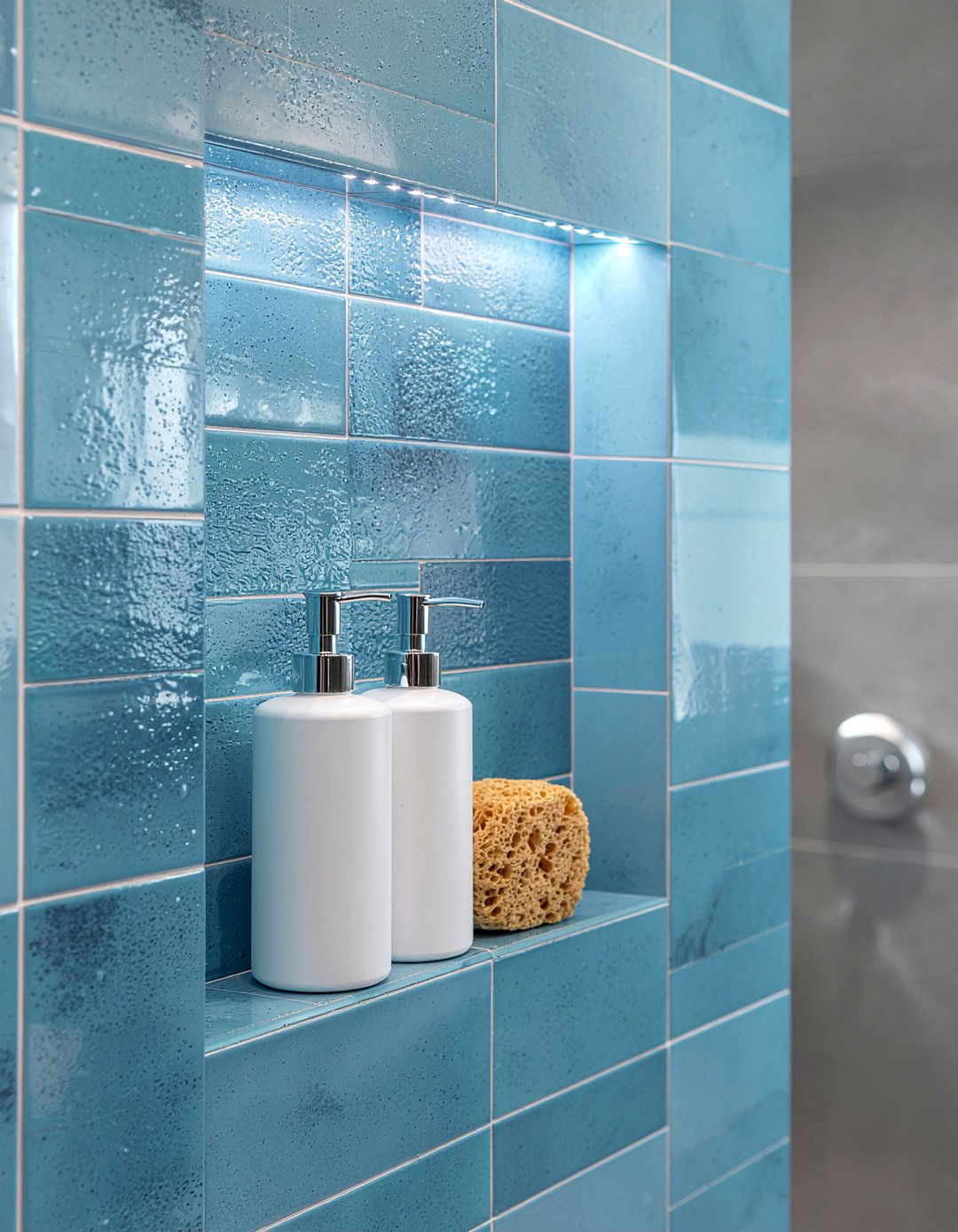 Shower storage niche - 30 bathroom built-in ideas