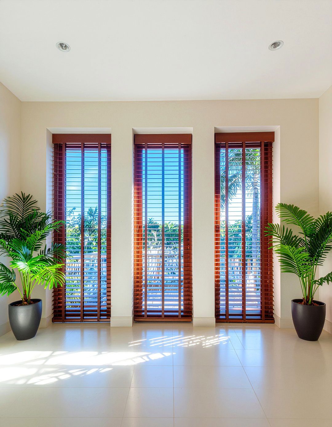 Shutters And Louvers - 30 tropical living room ideas