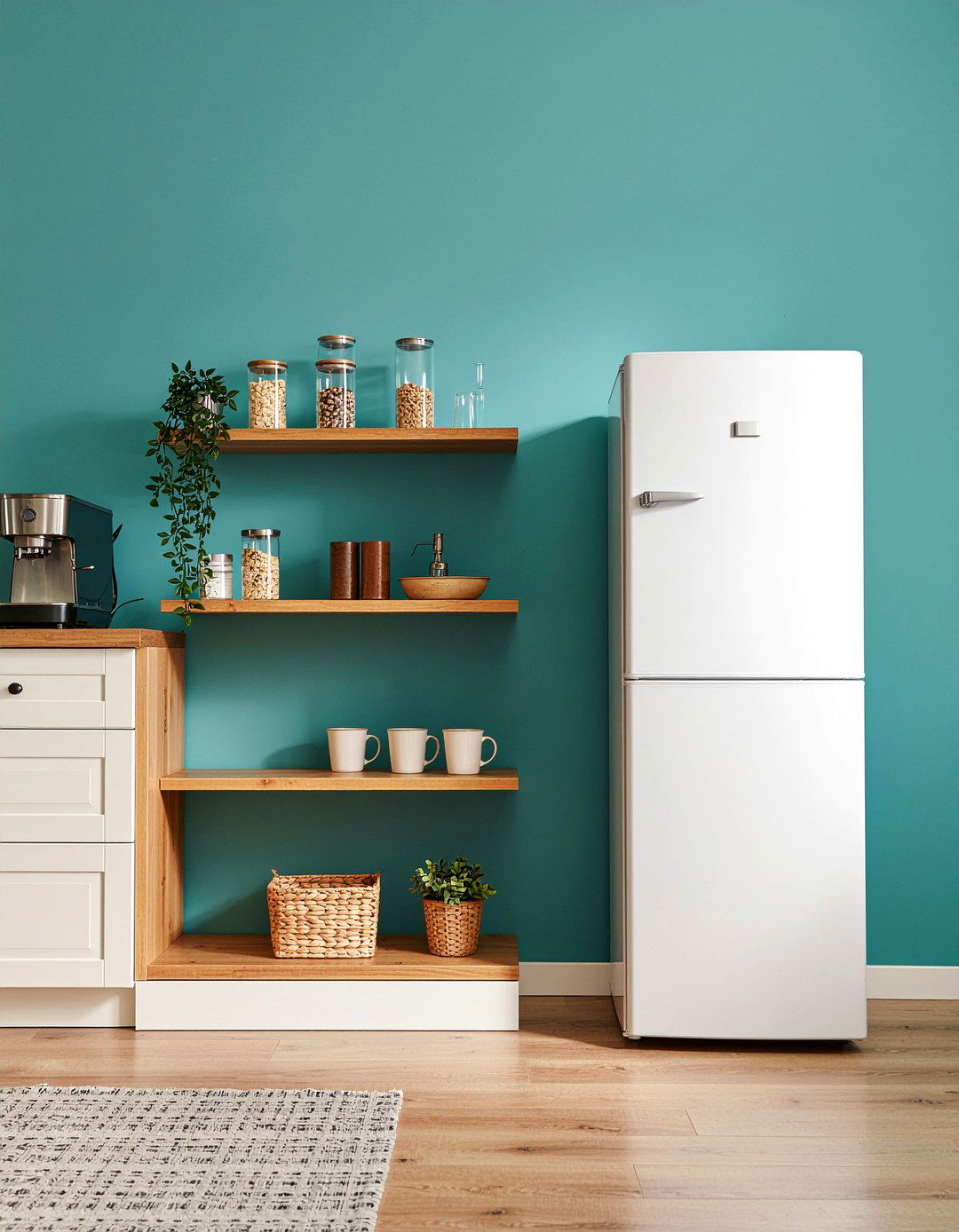 Side by side refrigerator coffee bar - 30 side-by-side refrigerator kitchen ideas