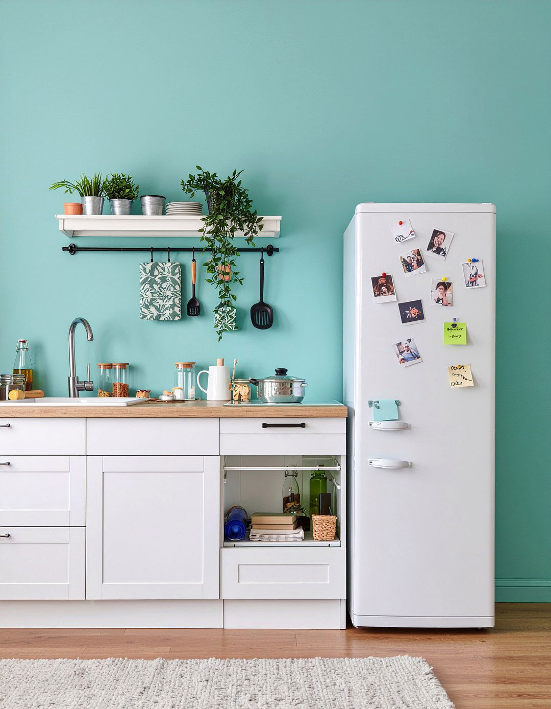 Side by side refrigerator magnetic surface - 30 side-by-side refrigerator kitchen ideas