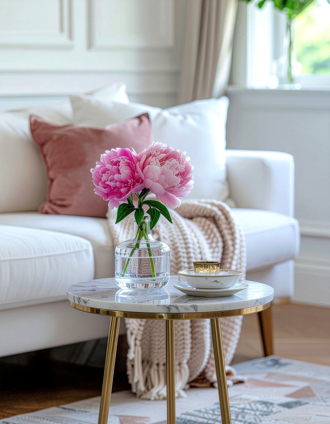 Side table styling - 30 living room update ideas