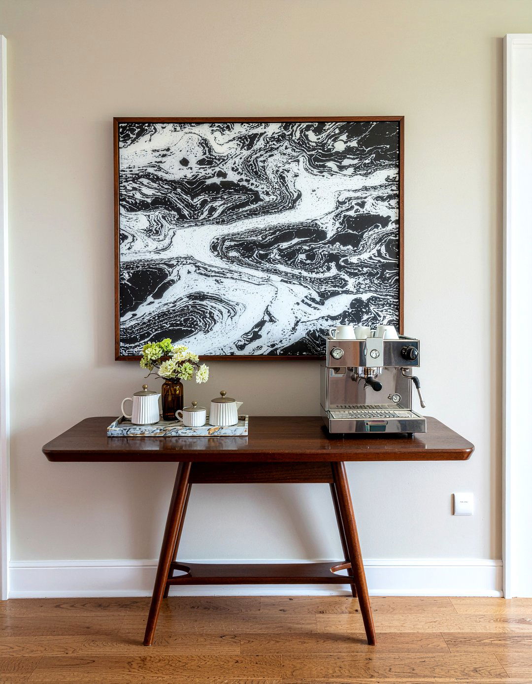 Sideboard Coffee Station - 30 dining room coffee station ideas