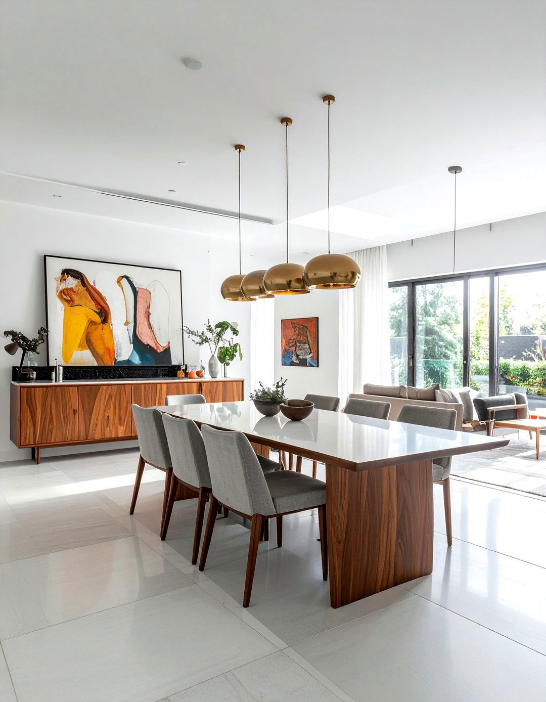 Sideboard Dining Room - 30 rectangular dining room ideas