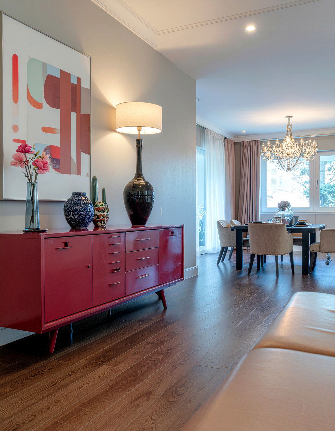 Sideboard buffet dining room - 30 large dining room ideas