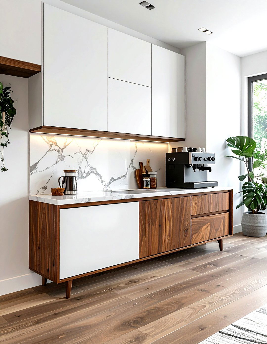 Sideboard storage area - 30 kitchen furniture settings