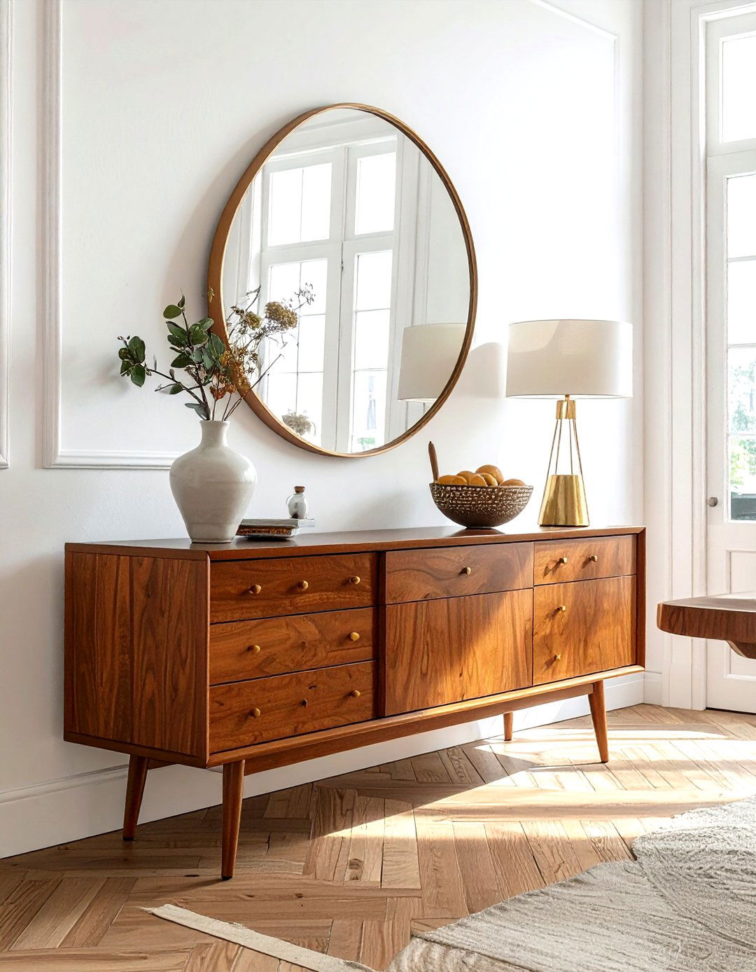 Sideboard with drawers - 30 dining room clever storage ideas
