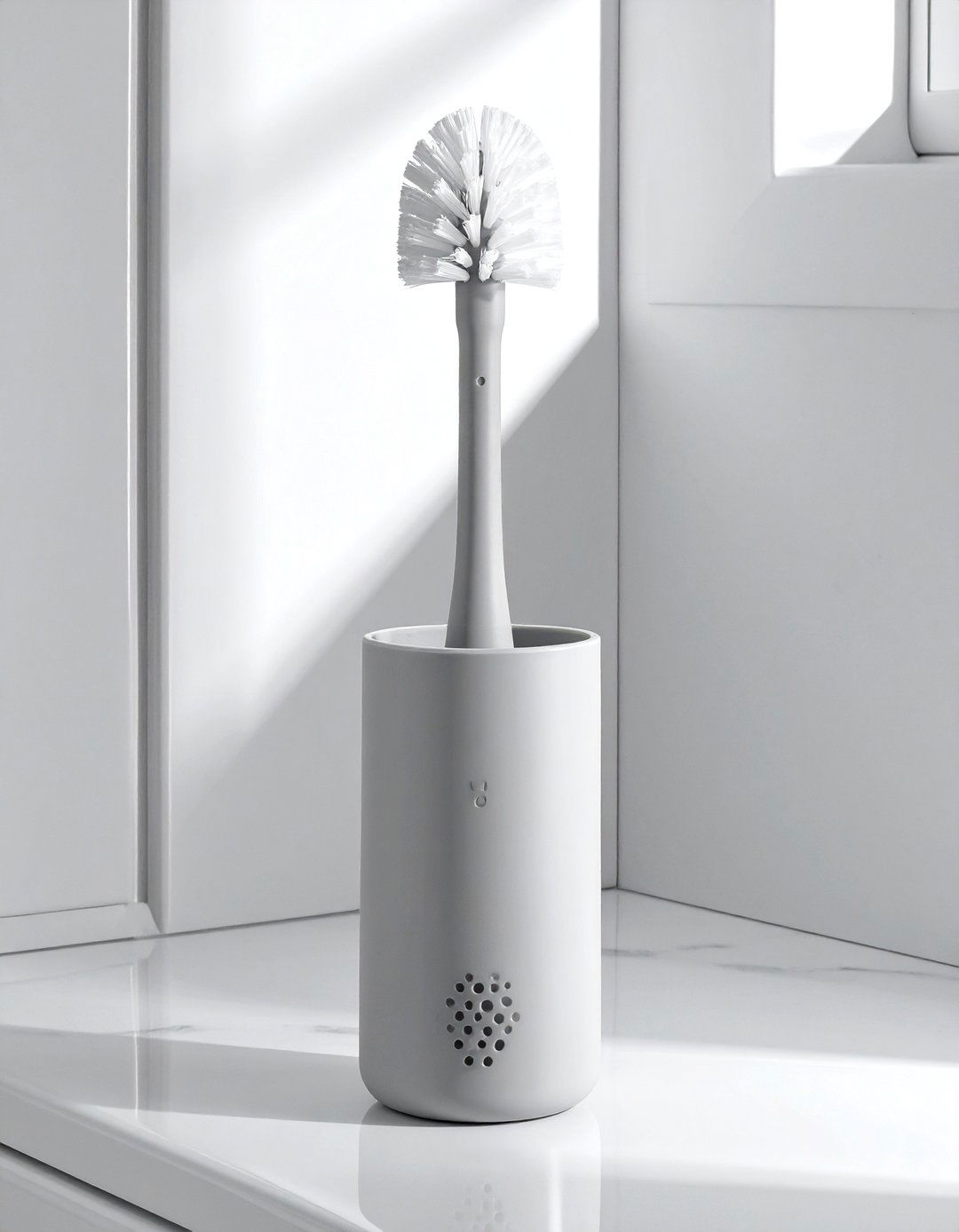 Silicone toilet brush - 30 toilet brush holder ideas