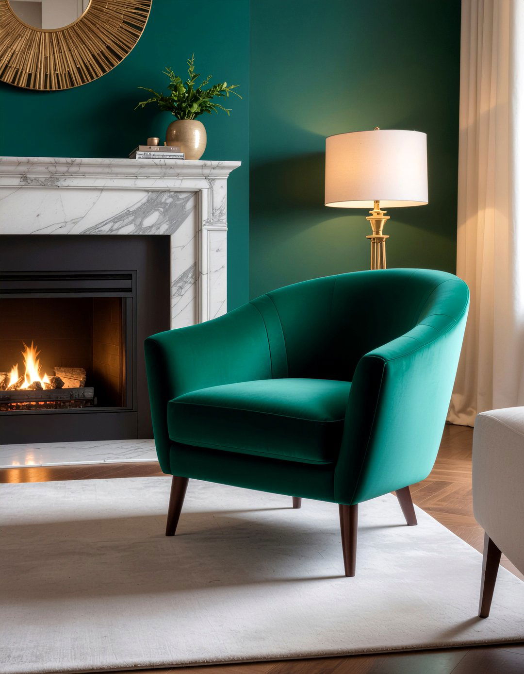 Silk Accent Chair - 30 silk living room ideas