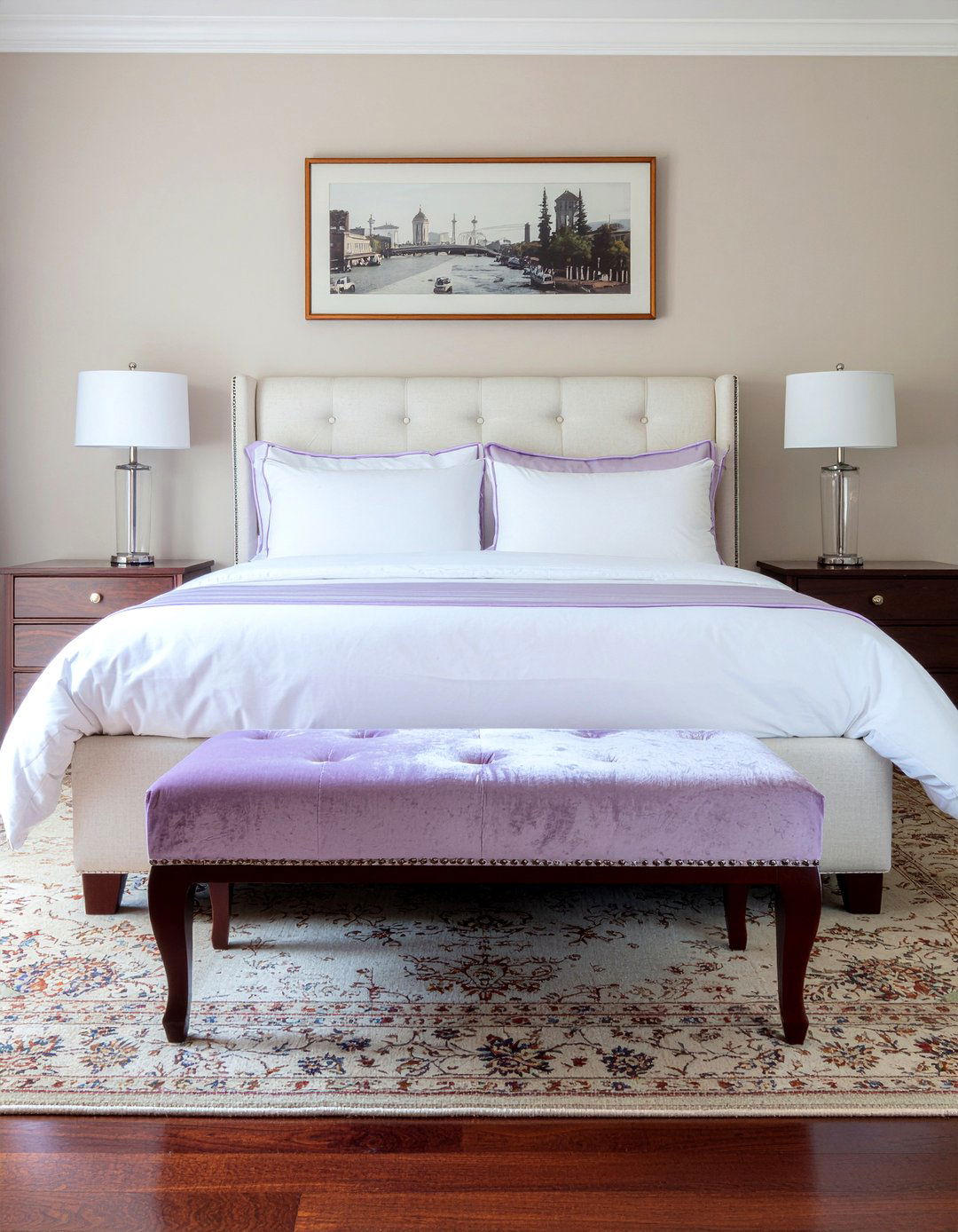 Silk Bench - 30 silk bedroom ideas