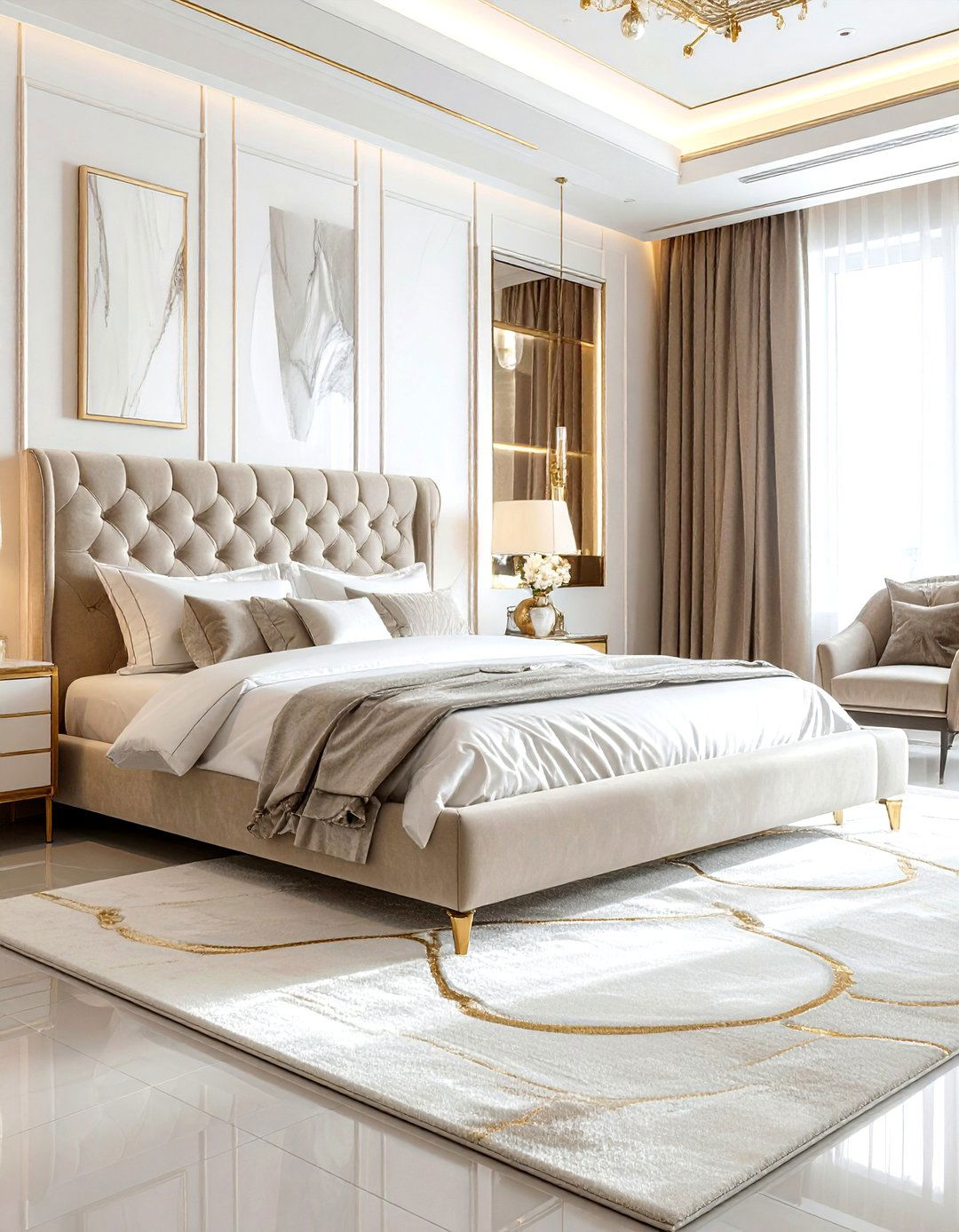 Silk Blend Rug - 30 area rug ideas