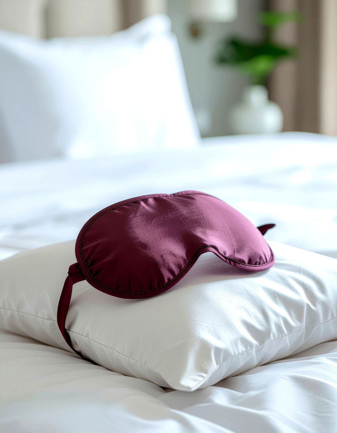 Silk Eye Mask - 30 silk bedroom ideas