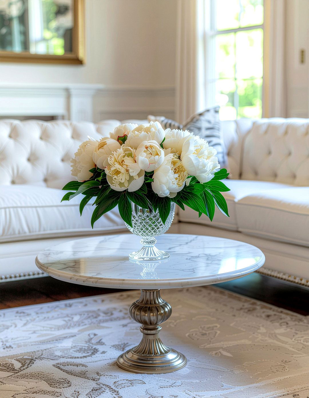 Silk Floral Arrangements - 30 silk living room ideas