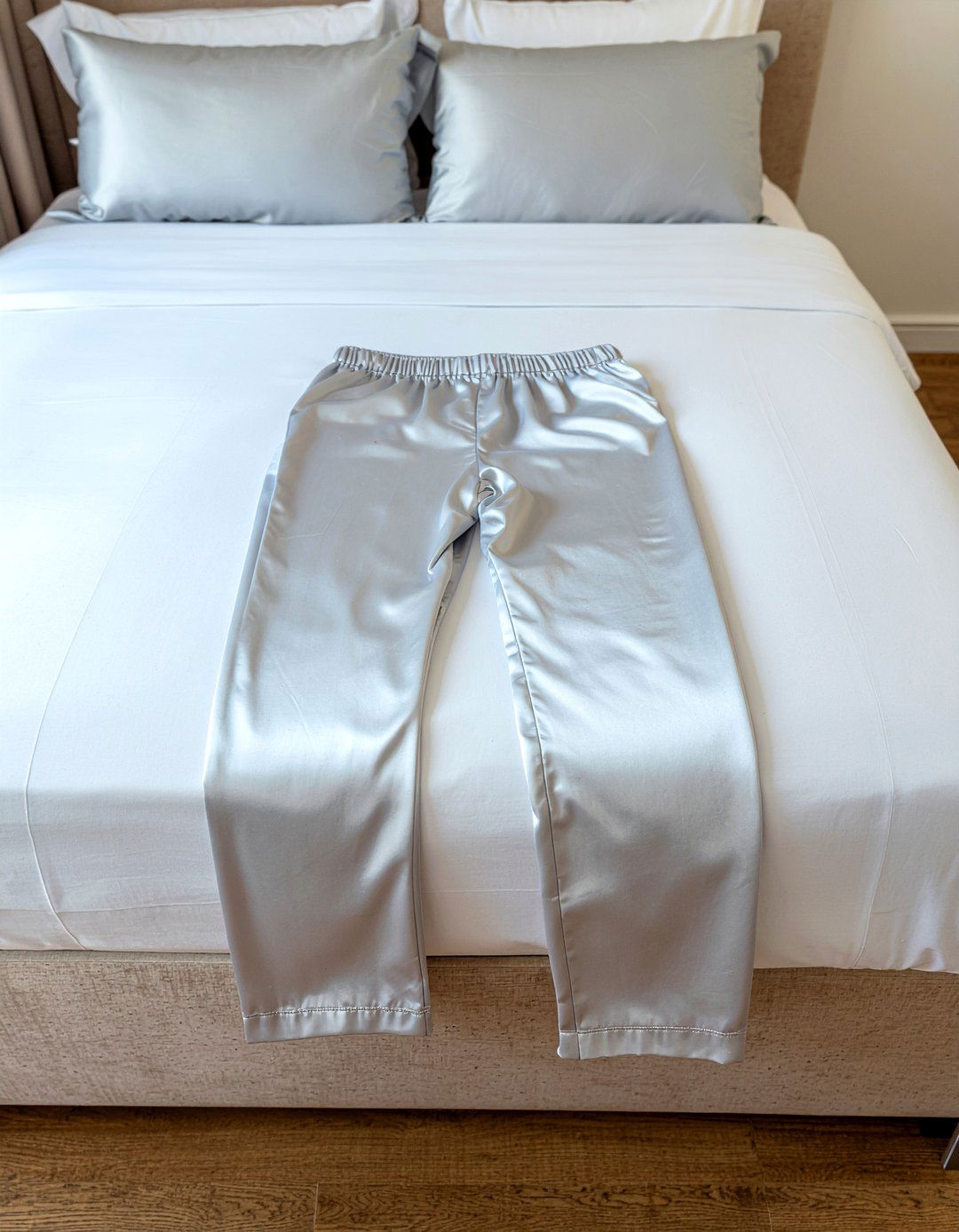 Silk Pajamas - 30 silk bedroom ideas