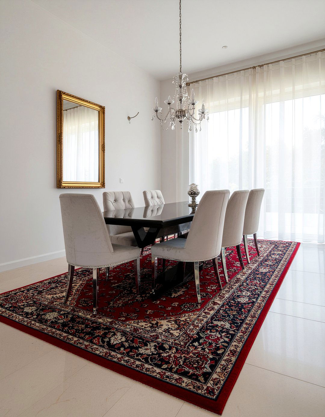 Silk Persian Rug - 30 Persian rug dining room ideas