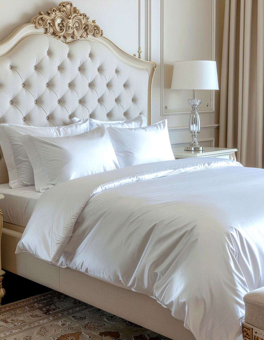 Silk Pillowcase And Sheet Set - 30 bedroom sheet sets