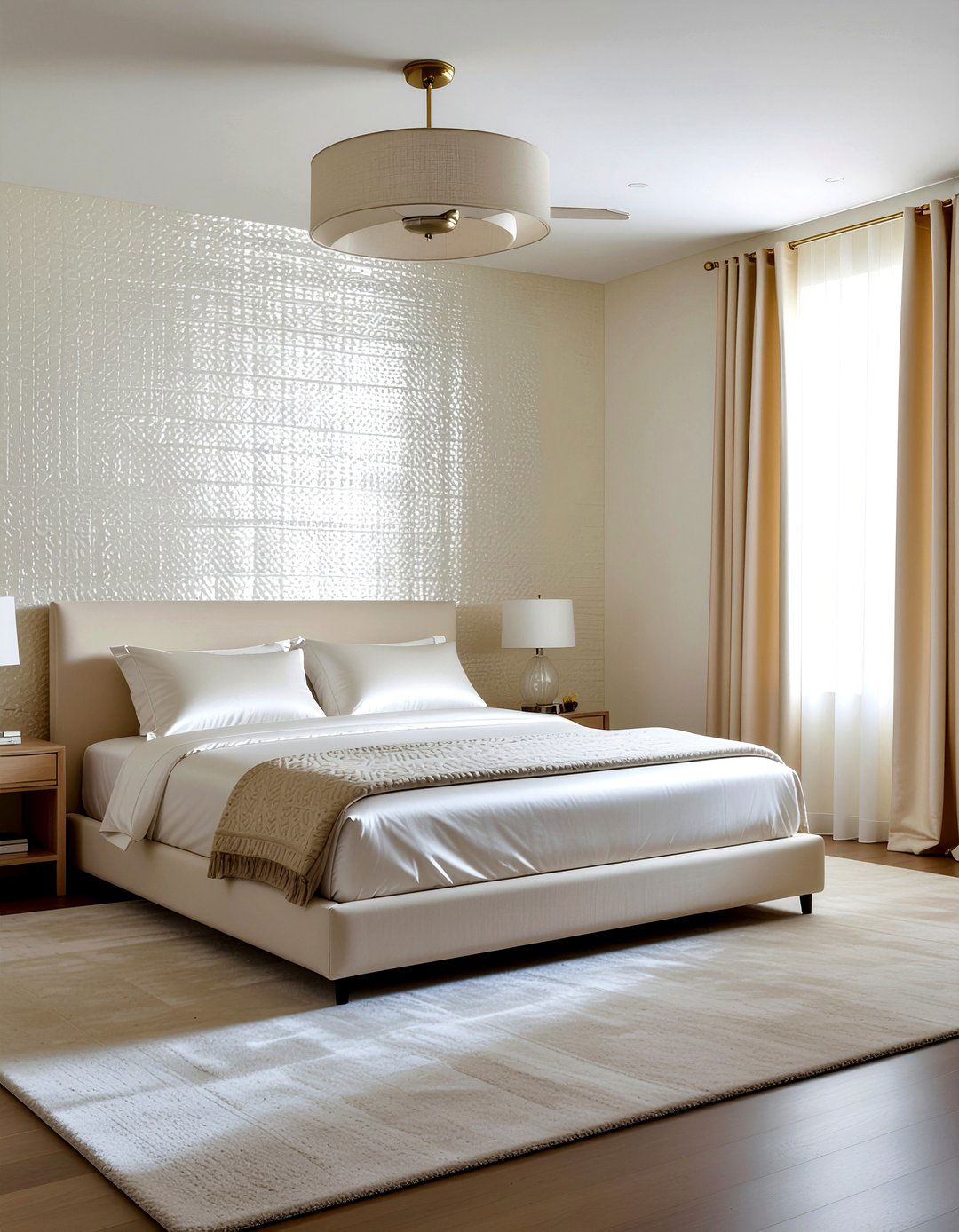 Silk Wallpaper - 30 silk bedroom ideas