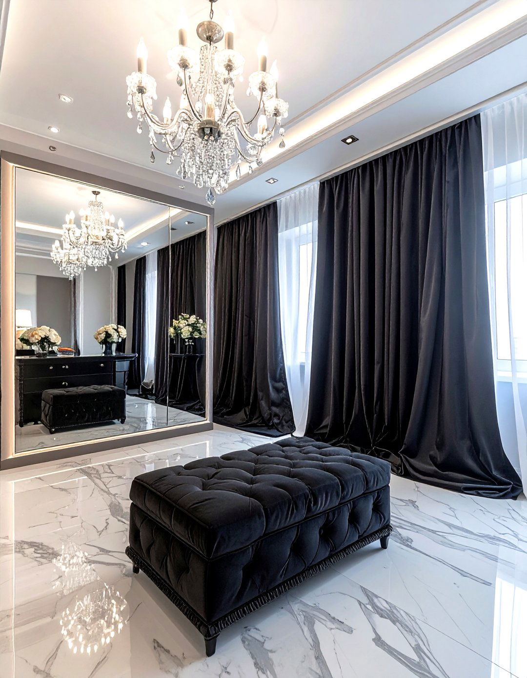 Silk blackout curtains - 30 blackout curtain ideas