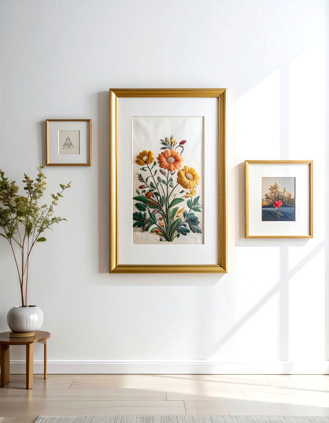 Silk embroidery art - 30 silk decor ideas