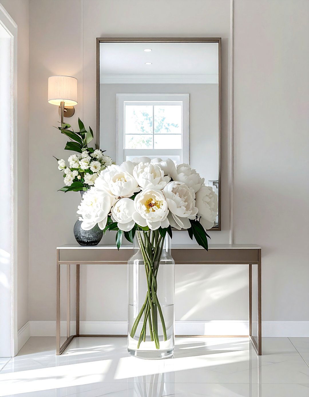 Silk floral arrangement - 30 silk decor ideas