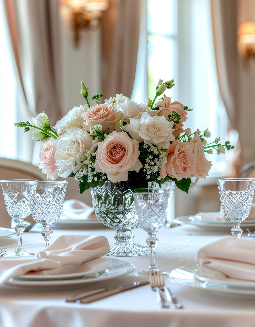 Silk flower arrangement - 30 faux plant ideas