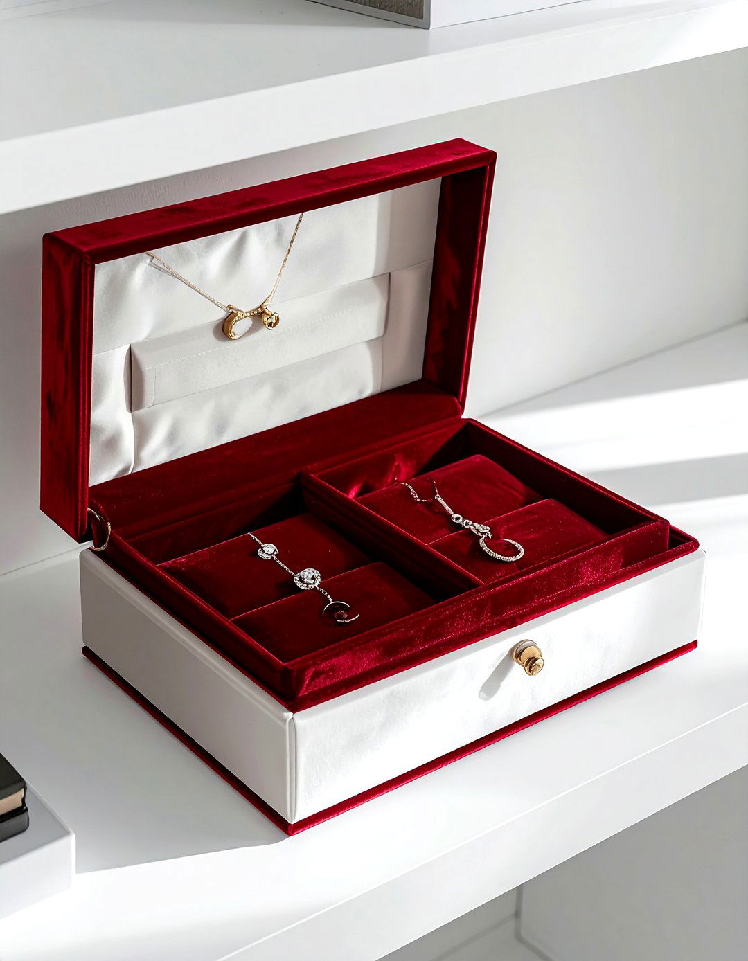 Silk jewelry roll - 30 silk decor ideas