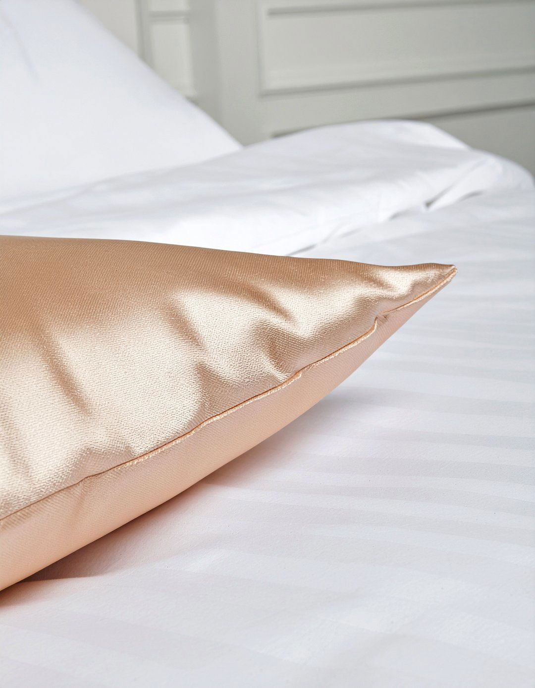 Silk pillowcase - 30 wellness bedroom ideas
