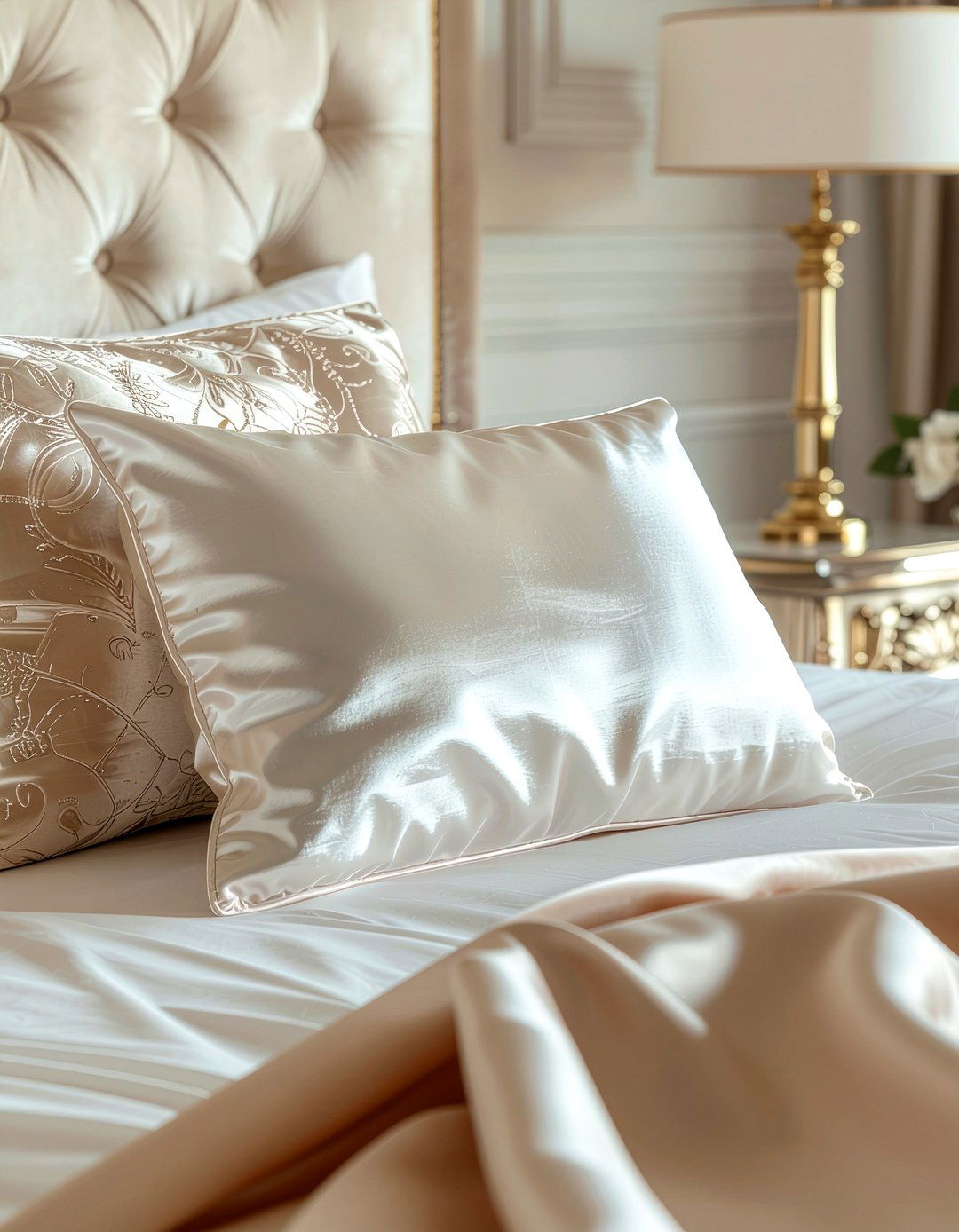 Silk pillowcase - 30 bedroom accessories