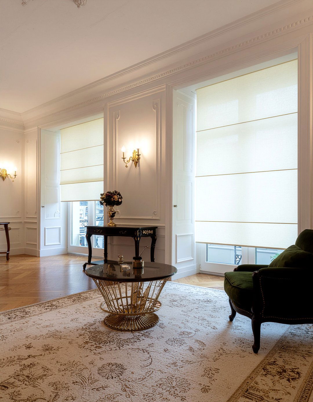 Silk roller blinds - 30 living room roller blinds