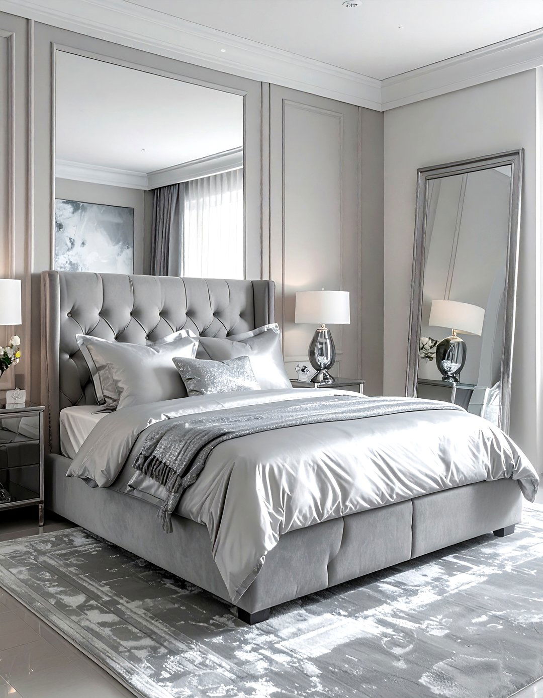 Silver Bedroom Decor - 30 silver decor ideas