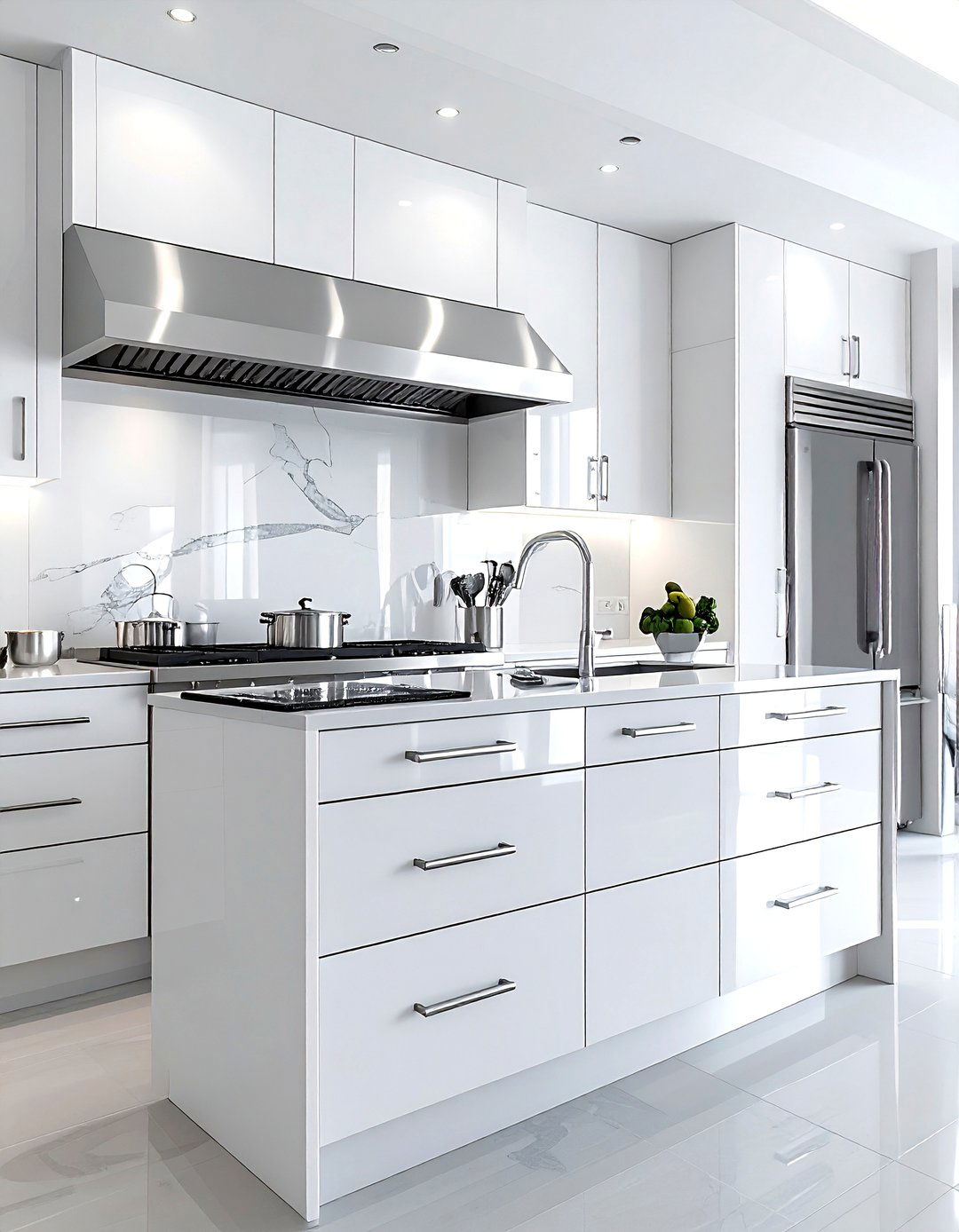 Silver Kitchen Hardware - 30 silver decor ideas