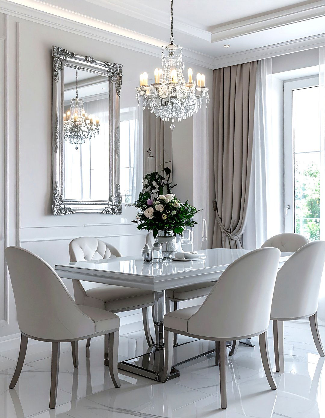 30 Gray Dining Room Accessories Ideas for Elegant Tables