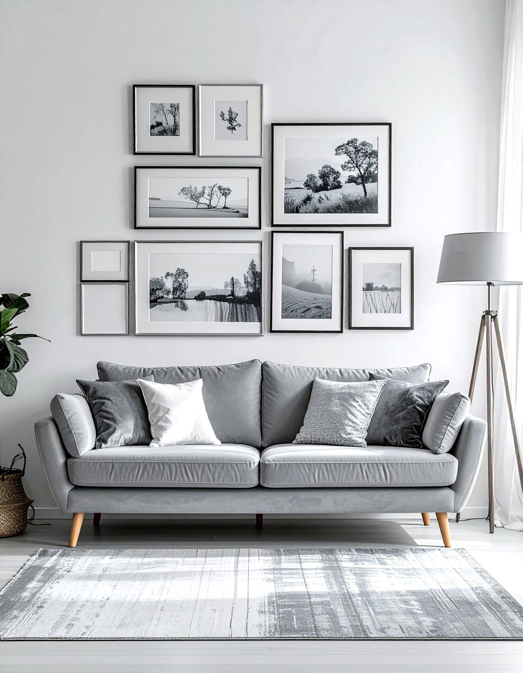 Silver Picture Frame - 30 metal accent ideas