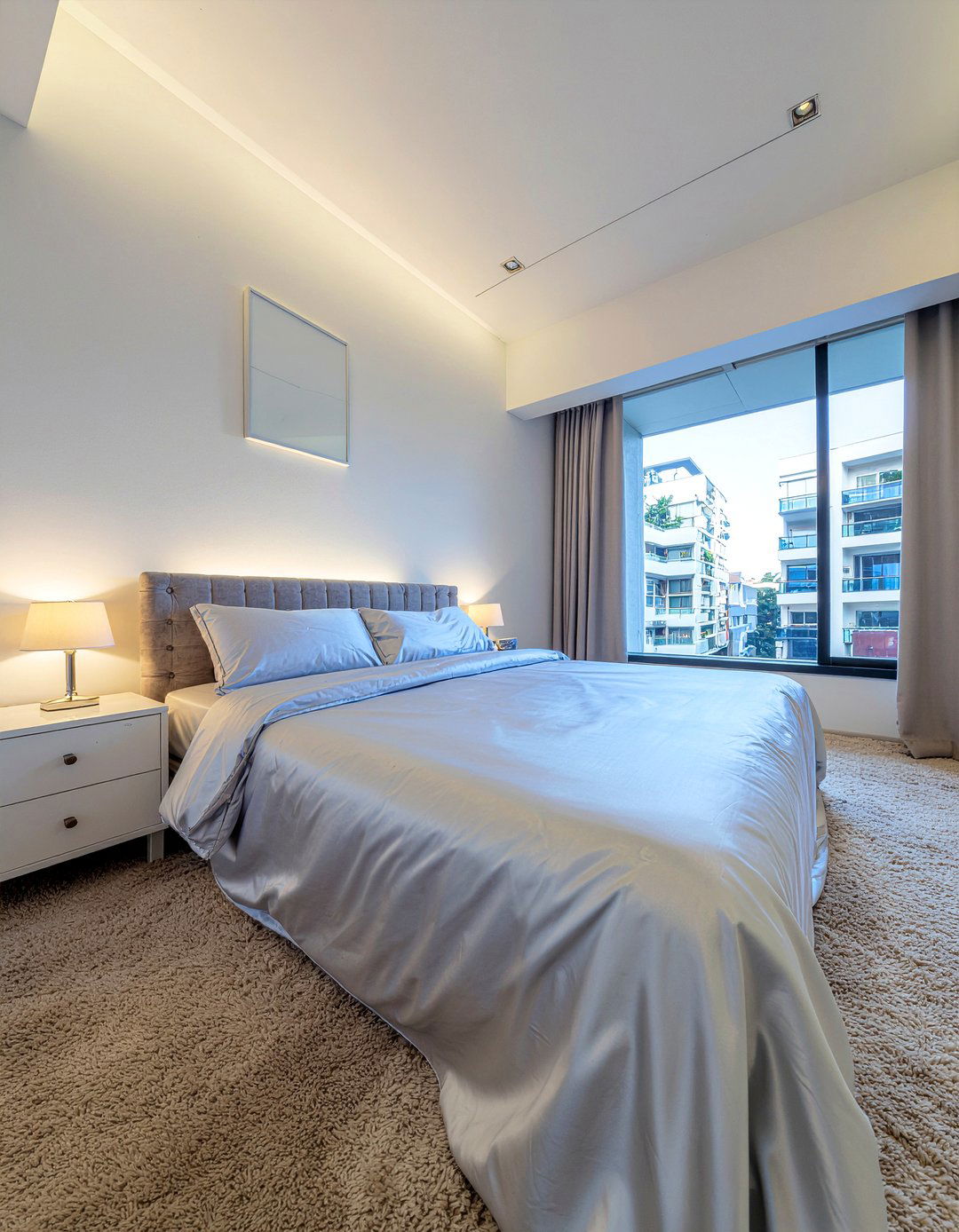 Silver Silk Bedding - 30 bedroom silk bedding ideas