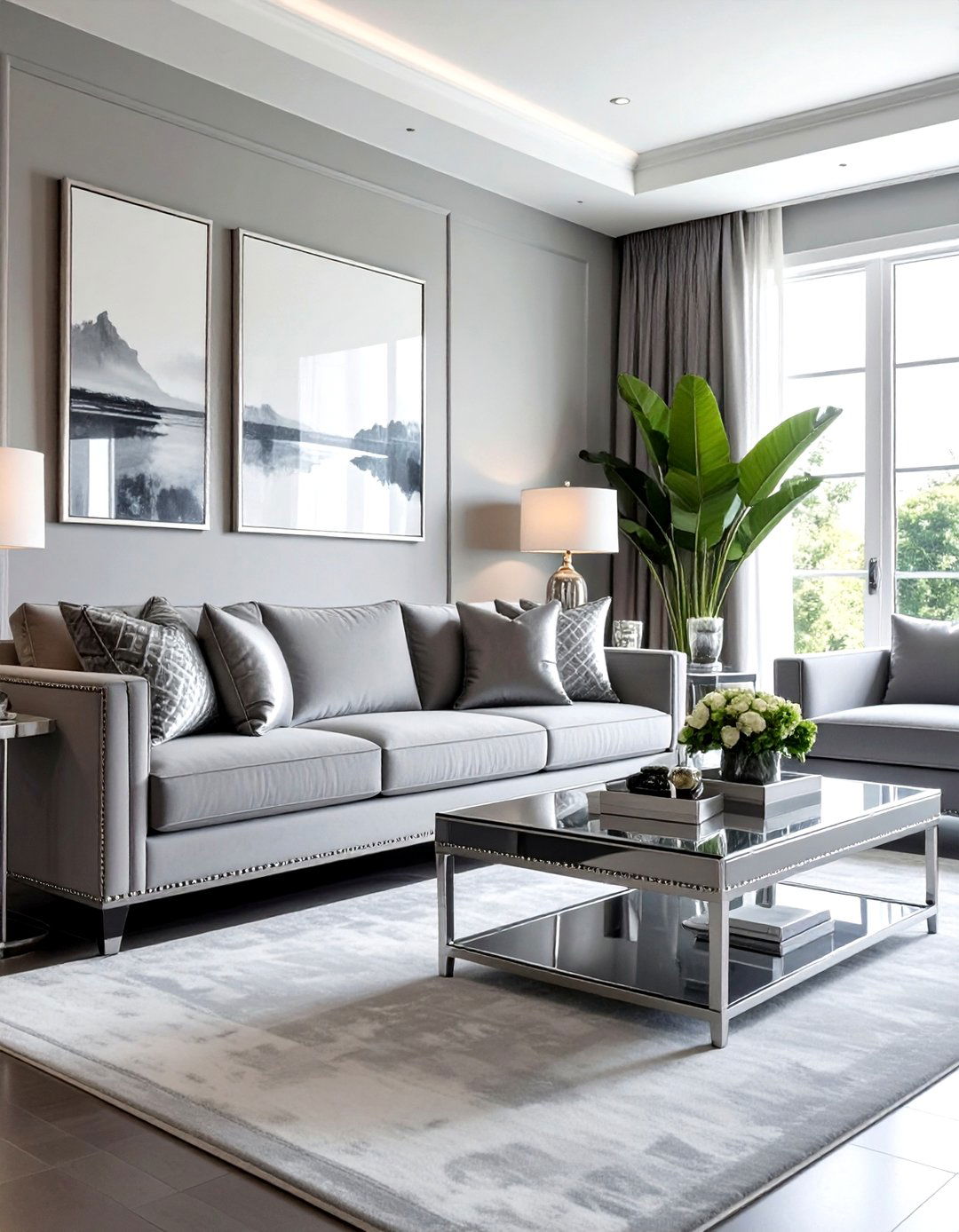 Silver Trim Living Room Furniture - 30 silver accent living room ideas