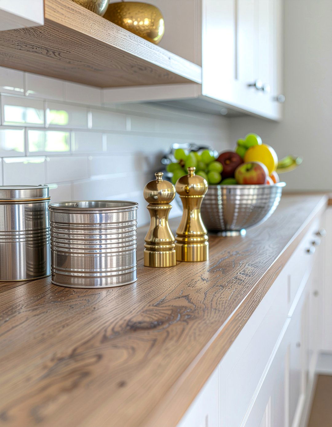 Silver and gold kitchen decor - 30 mixed metal kitchen ideas