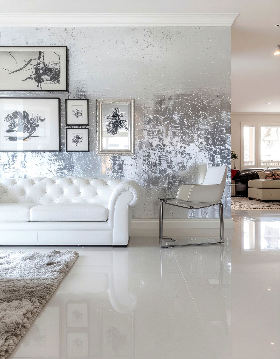 Silver grasscloth wallpaper dining room - 30 grasscloth wallpaper dining room ideas