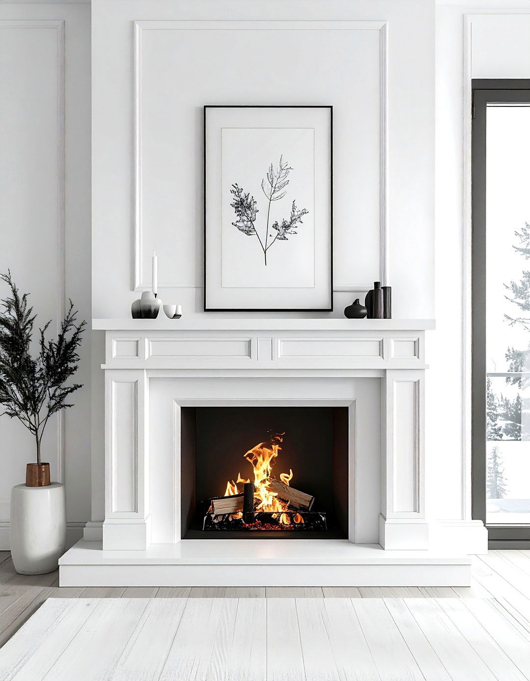 30 Minimalist Mantel Ideas to Elevate Your Home's Focal Point