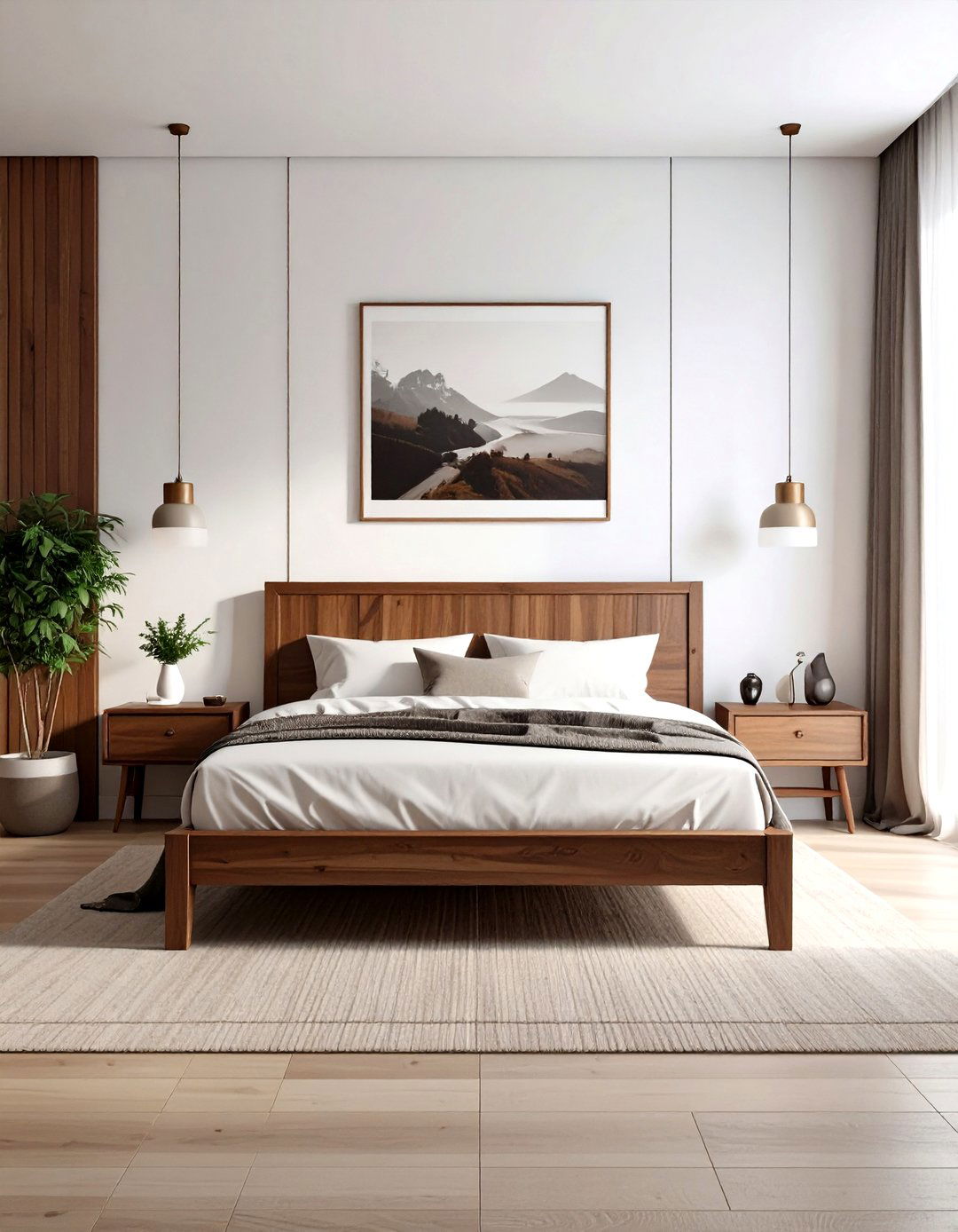 Simple brown and white bedroom - 30 brown and white bedroom ideas