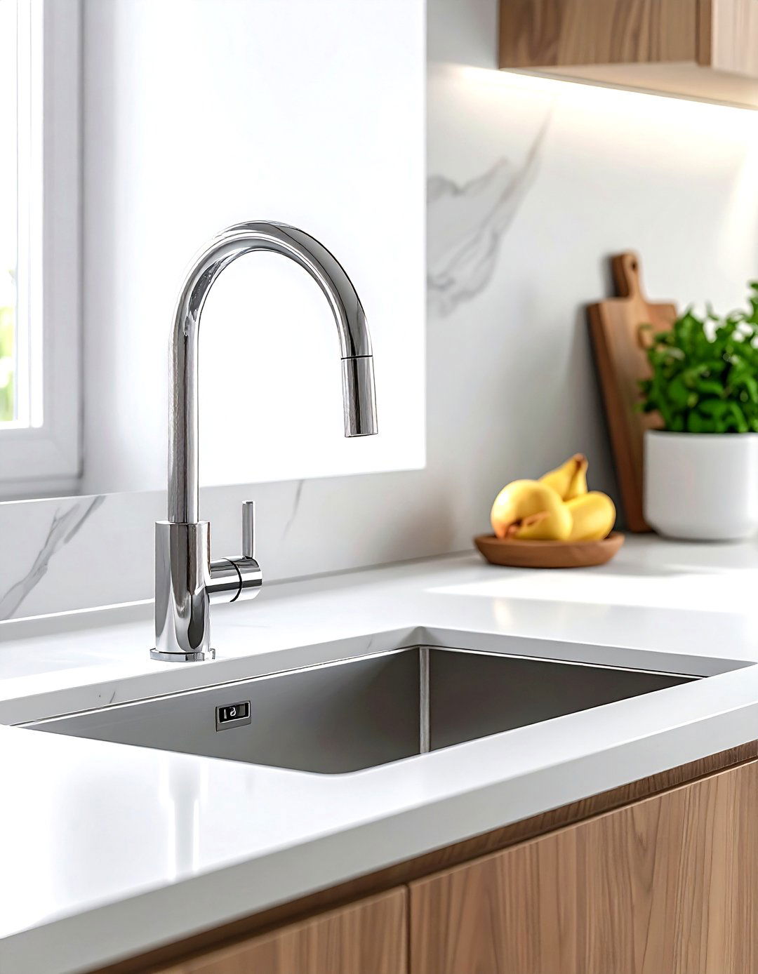 30 Modern Pull-Down Kitchen Faucet Ideas to Upgrade Your Sink