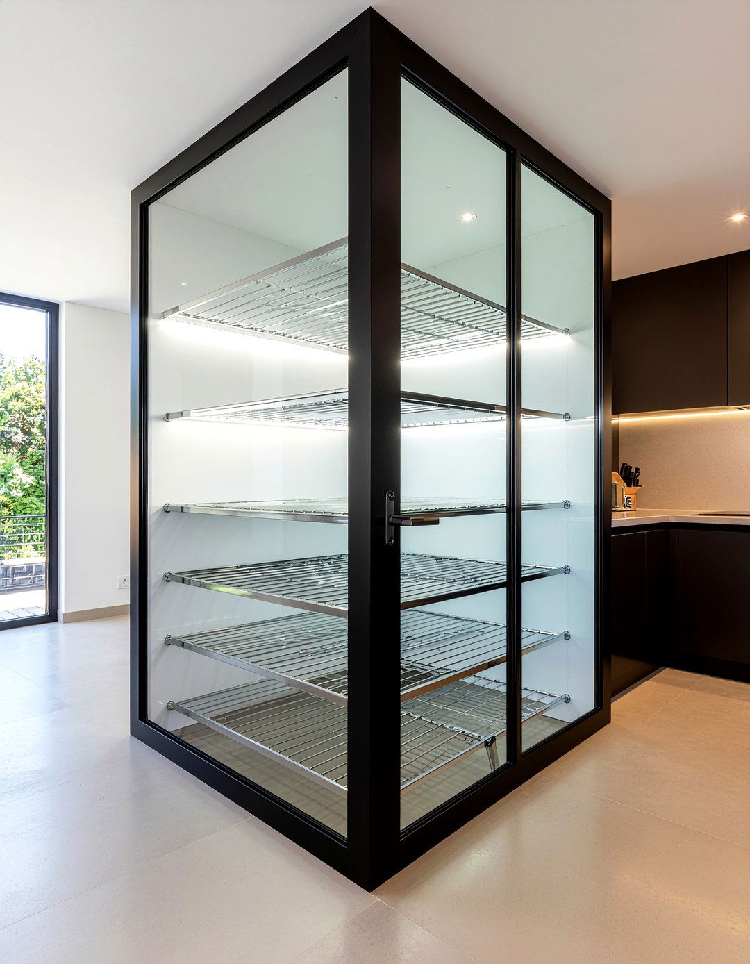 Single Pane Glass Pantry Door - 30 pantry door kitchen ideas