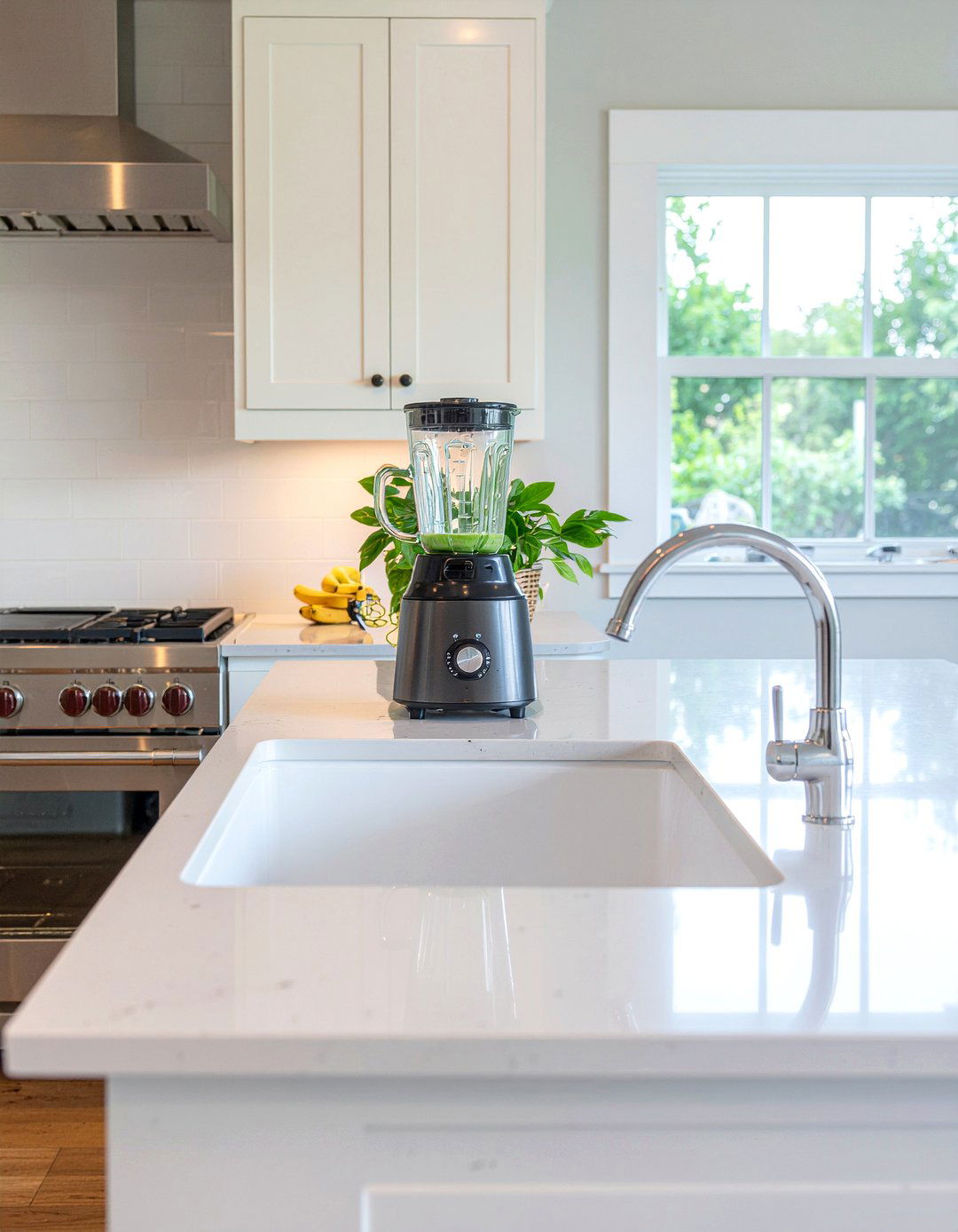 Sink Side Smoothie Station - 30 kitchen smoothie station ideas