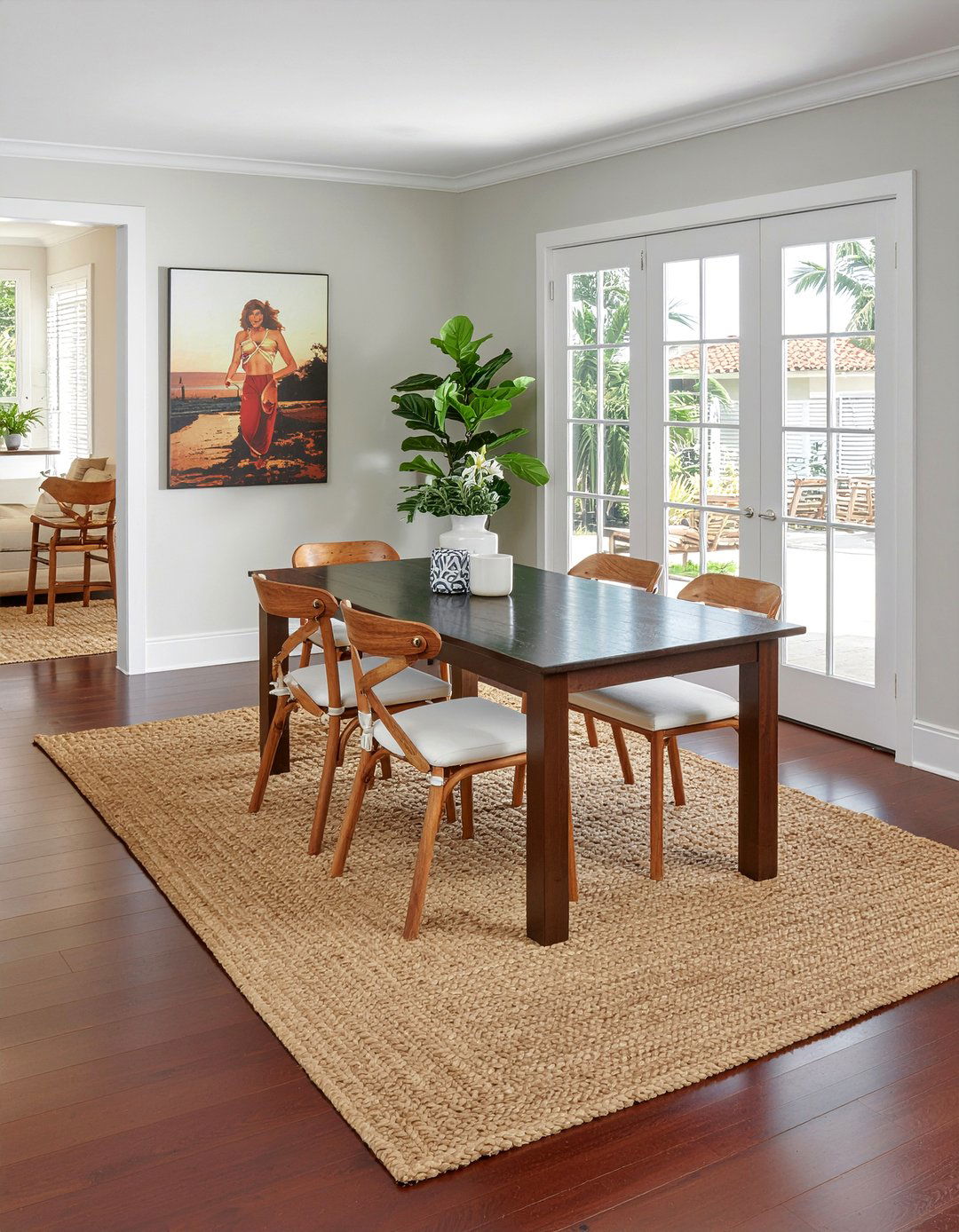 Sisal Area Rugs - 30 Cuban dining room ideas