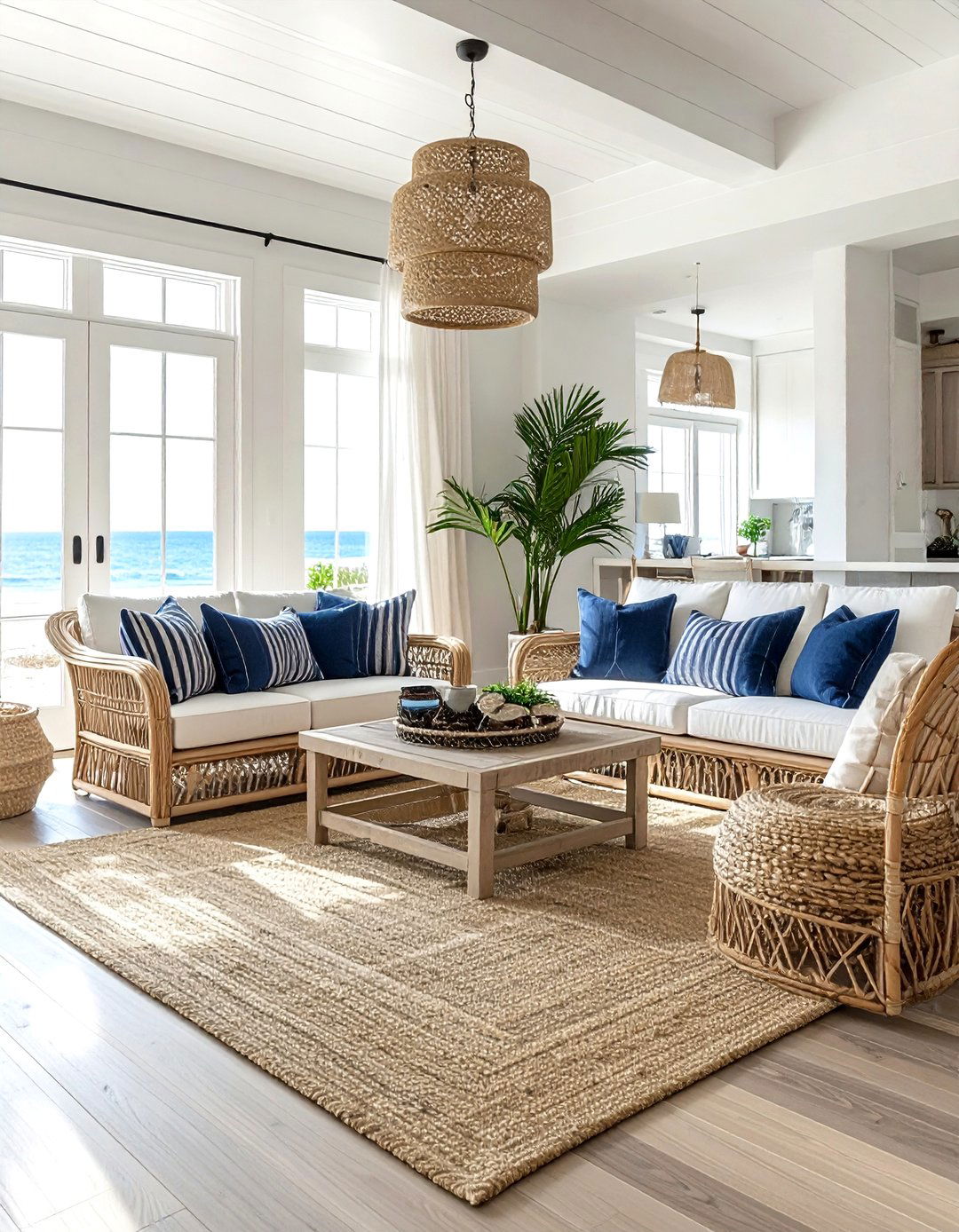 Sisal Beach House - 30 sisal decor ideas