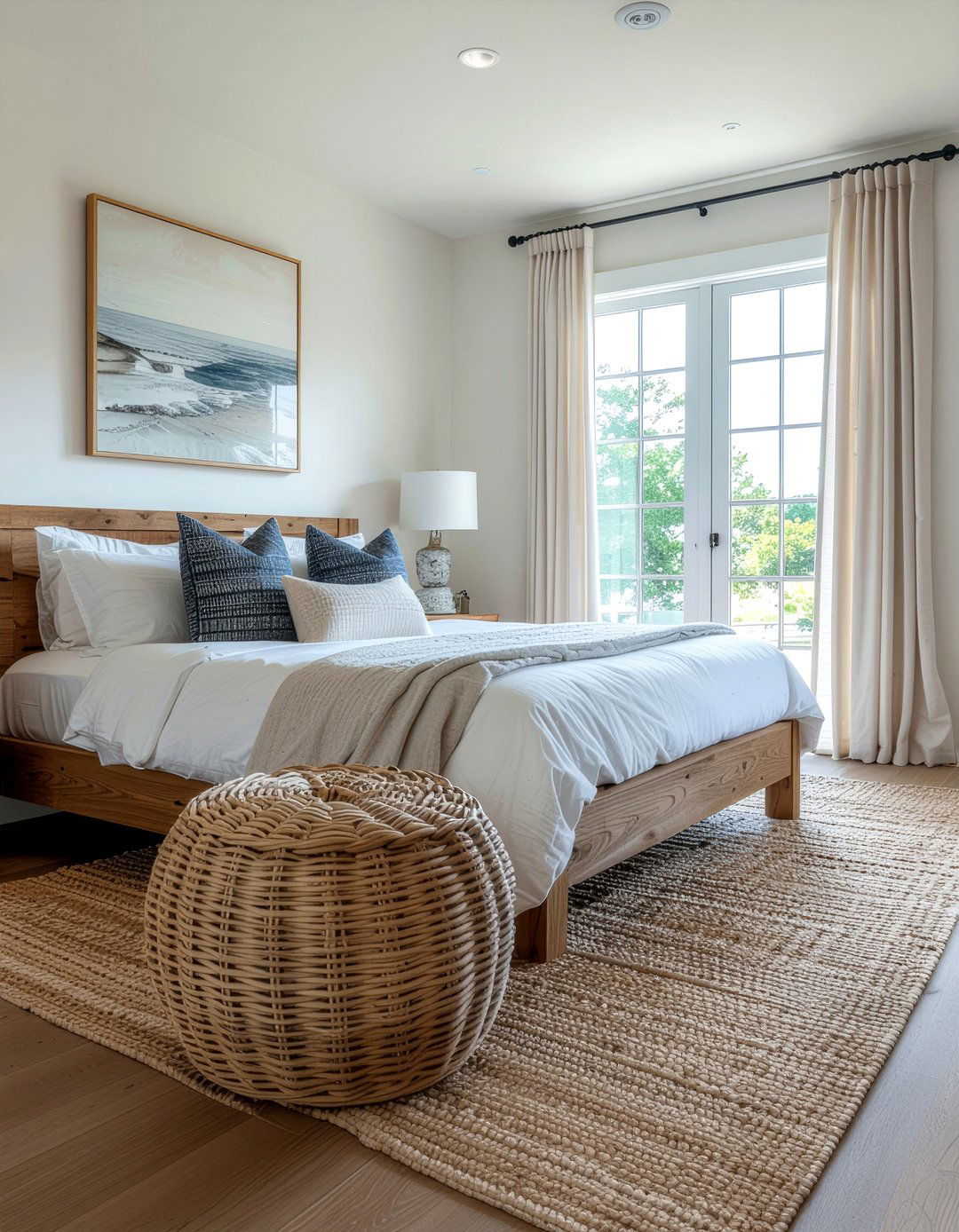 Sisal Bedroom Carpet - 30 textured bedroom ideas