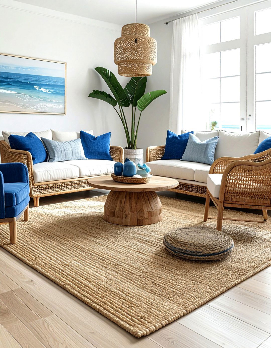 Sisal Carpet - 30 living room flooring ideas