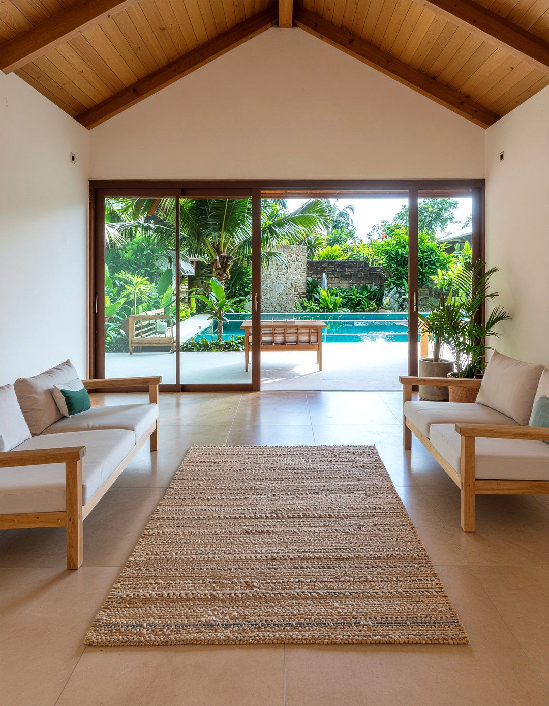 Sisal Flooring - 30 Hawaiian living room ideas