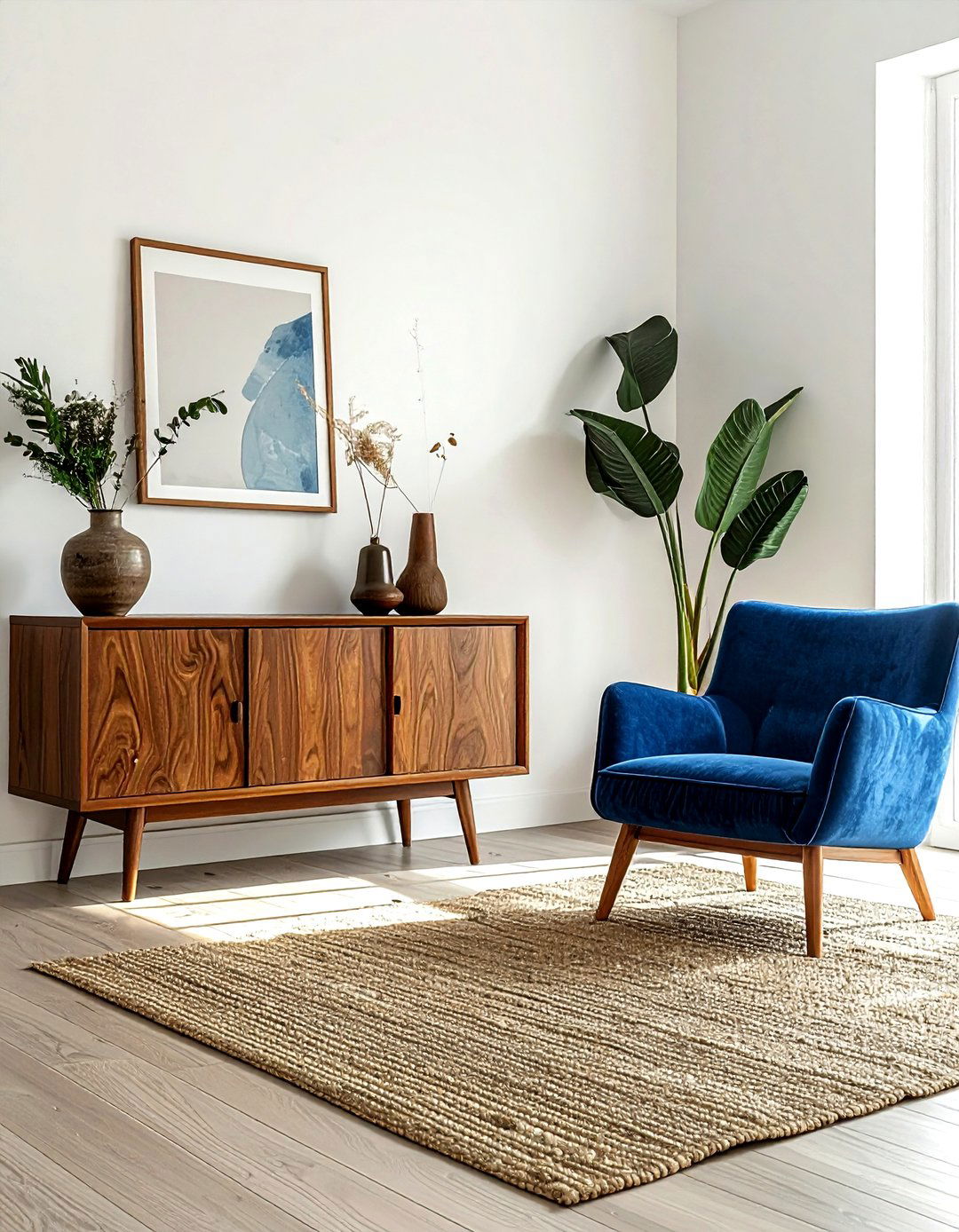 Sisal Mid Century - 30 sisal decor ideas