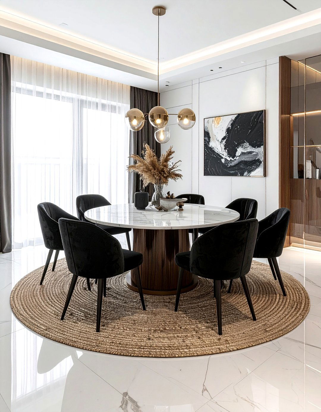 Sisal Modern Dining - 30 sisal decor ideas