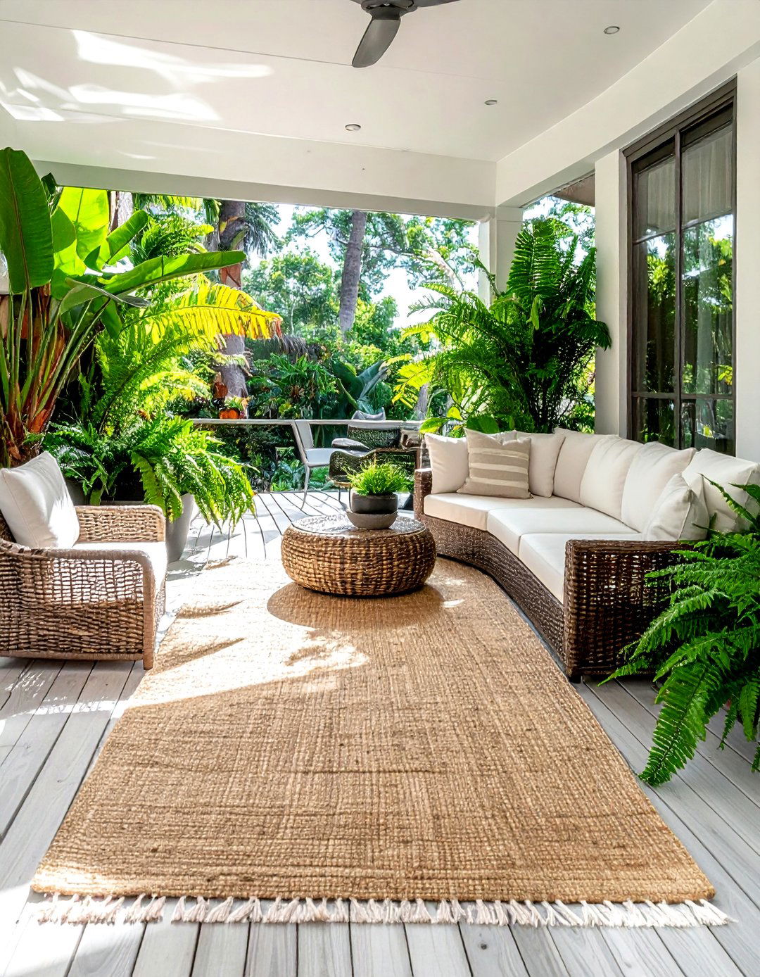 Sisal Rug For Outdoor Covered Patio - 30 sisal rug ideas