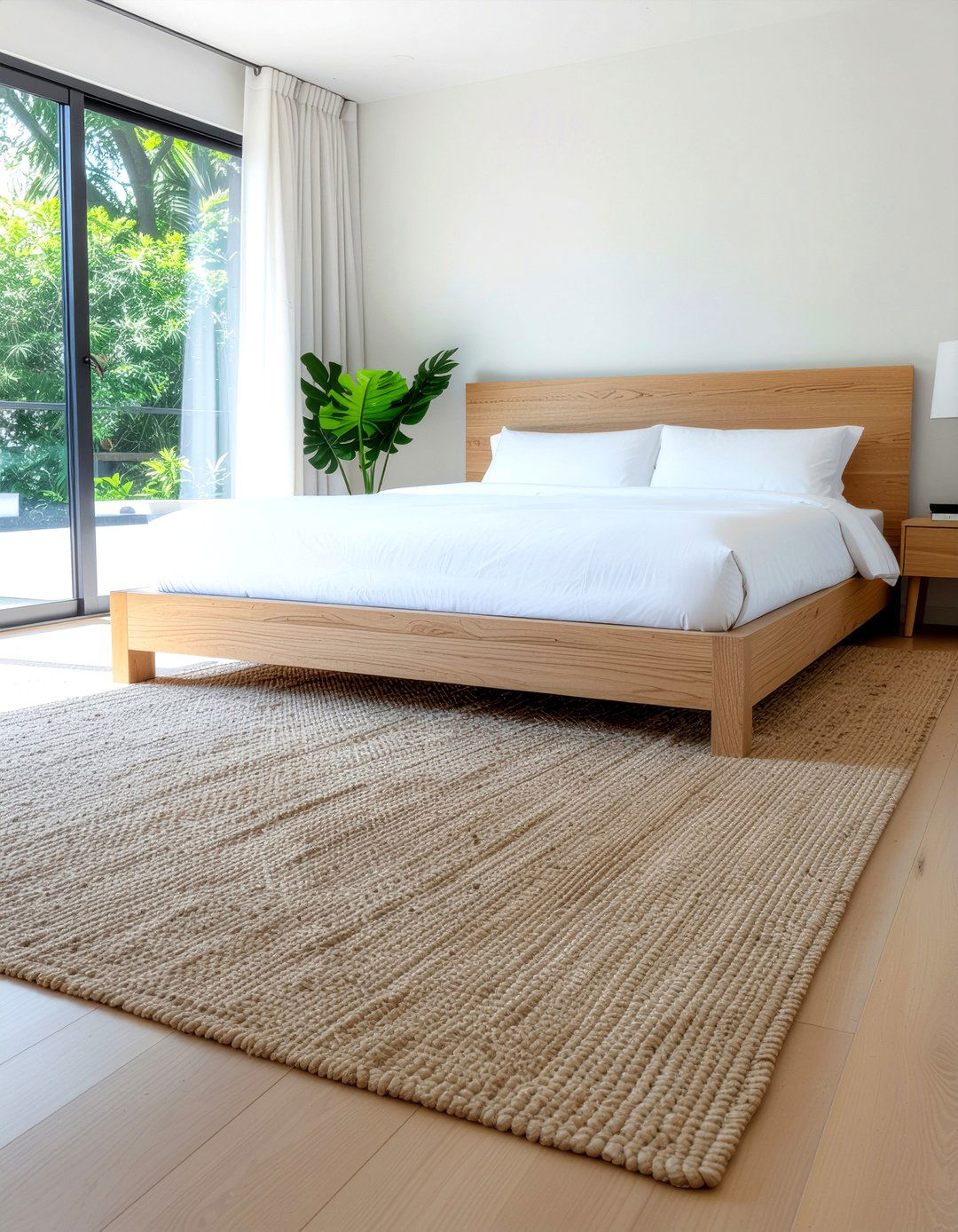 Sisal Rug Under Bed - 30 sisal bedroom ideas